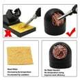 thumbnail image 6 of Soldering Iron Tip Cleaning Wire Balls Kit Copper Holder Repair Tool Quick Clean, 6 of 8