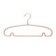 thumbnail image 2 of Paquete de 10 perchas antideslizantes con hombreras | Acero inoxidable resistente | Diseño compacto para niños y adultos | Sin golpes en los hombros | Gancho giratorio de 360°, 2 of 6
