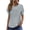Gray, variant on My Orders Lightweight Tops & Blouses Ladies Tops And Blouses Petite Womens Sports Tops Pastel Womens Tops Dressy Casual Short Sleeve Tunic Evening Party Shirts White