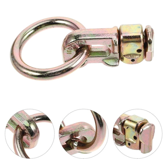 Luxshiny 1Set Track Tie Down Iron With Rail Fitting For Stable Transportation Of Cargo