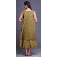 thumbnail image 5 of Bimba Goldenrod2 Insect Sleeveless Cotton Nightgowns for Women Printed Mid-Calf Length Sleepwear Small, 5 of 6