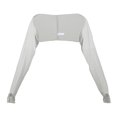 thumbnail image 1 of Manga de brazo de protección solar Unique Bargains suave enfriamiento poliéster con orificio para el dedo para golf mujer gris, 1 of 7
