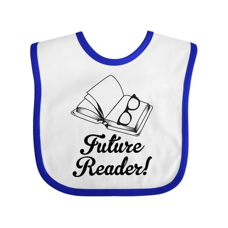 

Inktastic Future Reader Book Gift Gift Baby Boy or Baby Girl Bib