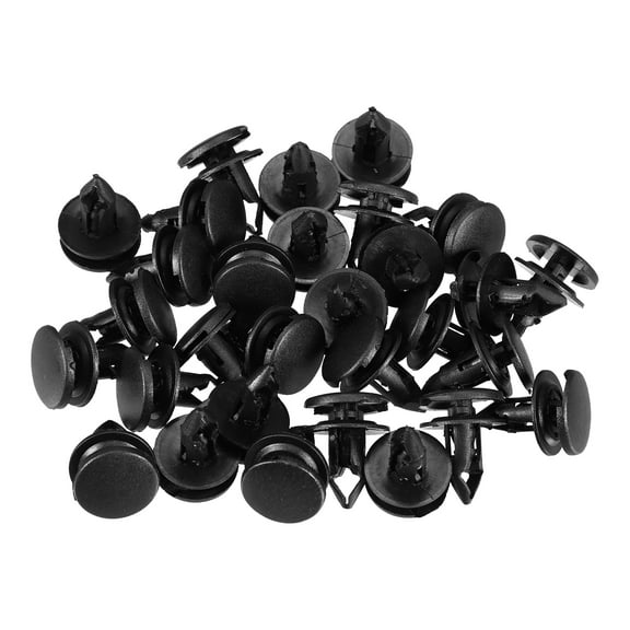 Unique Bargains 30 Pcs Fender Liner Bumper Cover Splash Shield Push-Type Retainers Clips for Honda No.90667TC0U01ZA