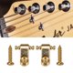 thumbnail image 3 of Btafrte Hebilla Retención Cuerda Guitarra Eléctrica 2 Uds Con Tornillos para Guardabarros (dorado), 3 of 9