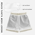 thumbnail image 3 of FORMRS Boys Swim Trunks Quick Dry Mesh Liner Boardshorts Sizes XS-XL, Beige Astronaut Planet, 3 of 7
