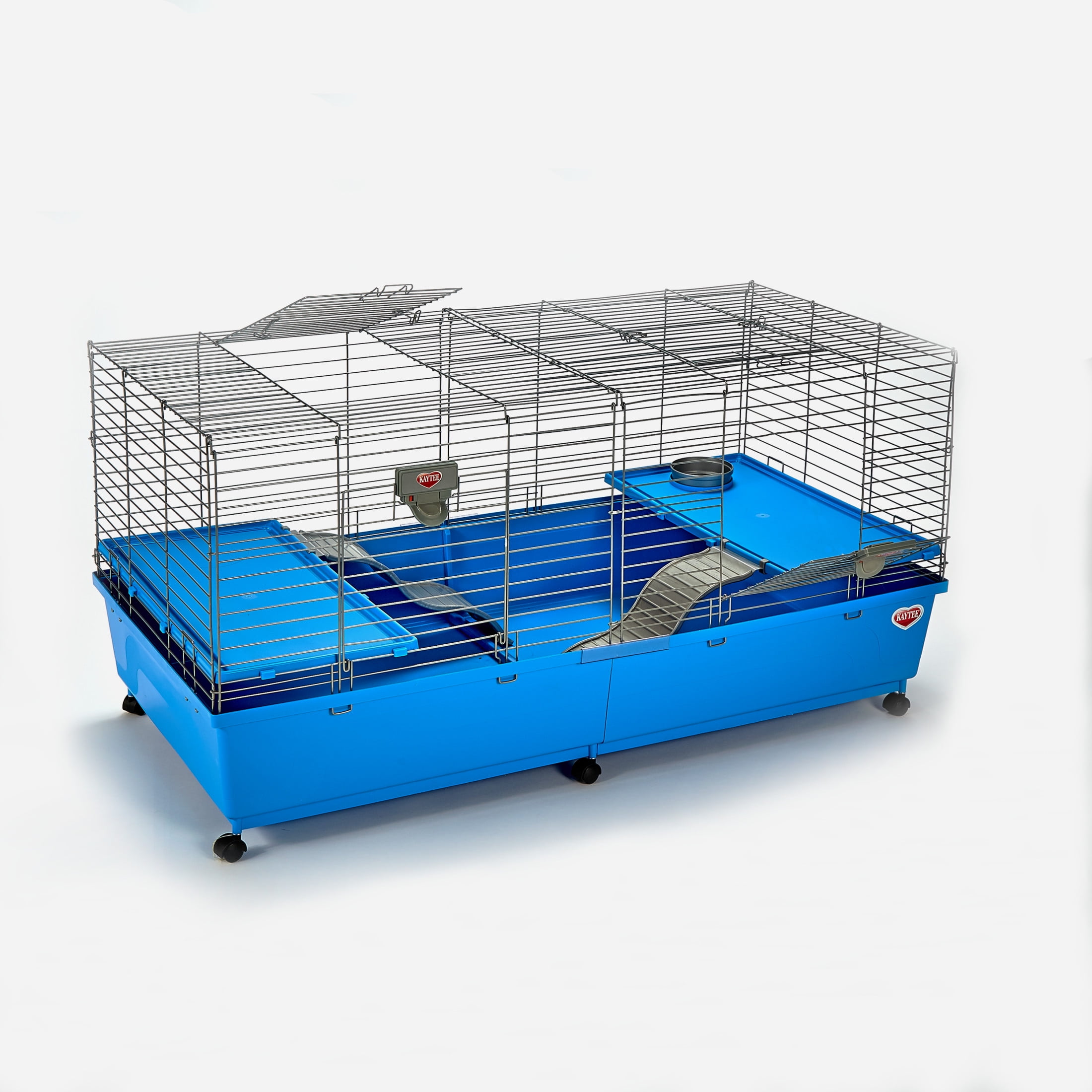 Kaytee My First Home Giant Habitat with Casters for Rabbits or Guinea Pigs 48 x 24 in Walmart