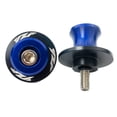 thumbnail image 4 of YIMOTO 0.236 in M6 X 1,5 motocicleta basculante deslizadores carretes CNC basculante soporte tornillos 2 piezas para Yamaha YZF R1 R3 R6 R25 R125 R6S 600R 750R (azul), 4 of 5
