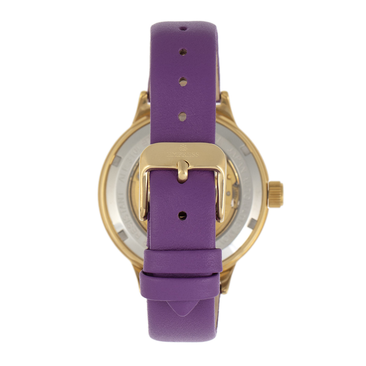 Empress Alice Automatic Dial Ladies Watch Empress Alice Automatic MOP Skeleton Dial Leather-Band Watch  main image 3