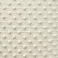 thumbnail image 2 of Mina Victory Lifestyle Loop Dots 16 x 16 x 16 Ivory Indoor Poufs, 2 of 5