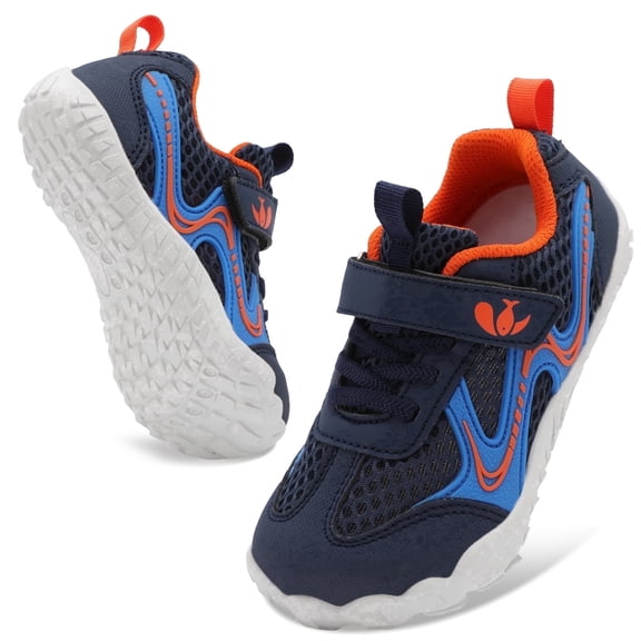 Barerun Wide Little Kid Shoes Mesh Non slip Sneakers