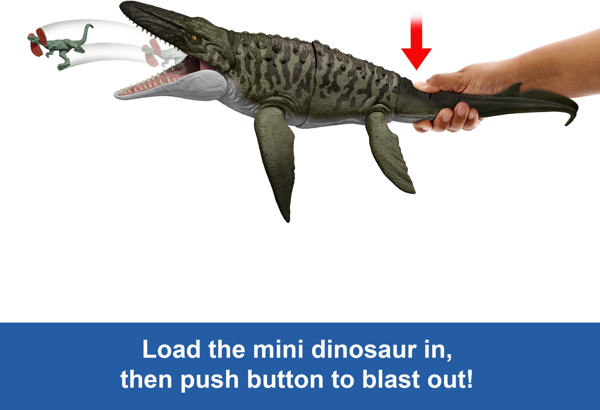 Jurassic World: Rebirth Bite'N Blast Mosasaurus