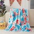 thumbnail image 2 of Lightweight Flannel Throw Blanket for Couch, Bed, Holiday Decor (60x80 Inches), 2 of 7