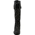 thumbnail image 5 of Minnetonka Men's Front Lace Knee Hi Boot, Black, 9, 5 of 7