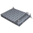 thumbnail image 2 of Vargottam Printed Indoor/Outdoor Chair Pads Non Slip Dining Chair CushionSquareShapedDining Chair Pad With String Ties Machine Washable & Home Decor Cushion- Set Of 2-Royal Blue, 2 of 8