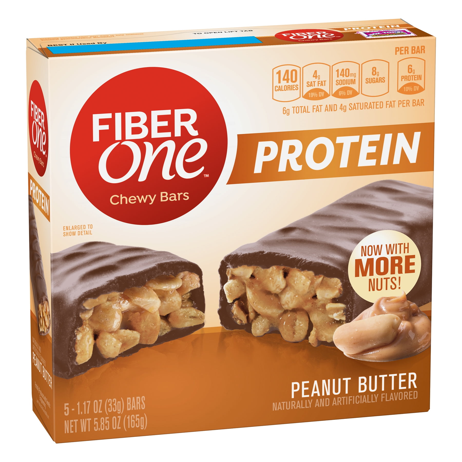 Fiber one protein Ingredients in Fiber One bars may include chicory root extract, rolled oats, caramel flavor, nonfat milk, dextrose, salt, soy lecithin, crisp rice, rice flour, sugar, barley flakes, honey and vegetable oil.