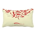 thumbnail image 1 of Funda de Almohada ABPHQTO Chili Pepper Protector de Almohada Cama 50x75 cm, 1 of 1