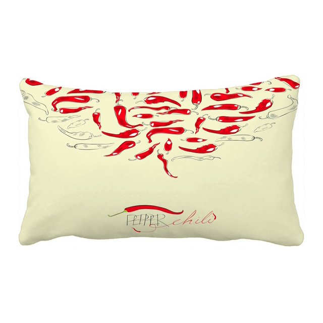 Funda de Almohada ABPHQTO Chili Pepper Protector de Almohada Cama 50x75 cm