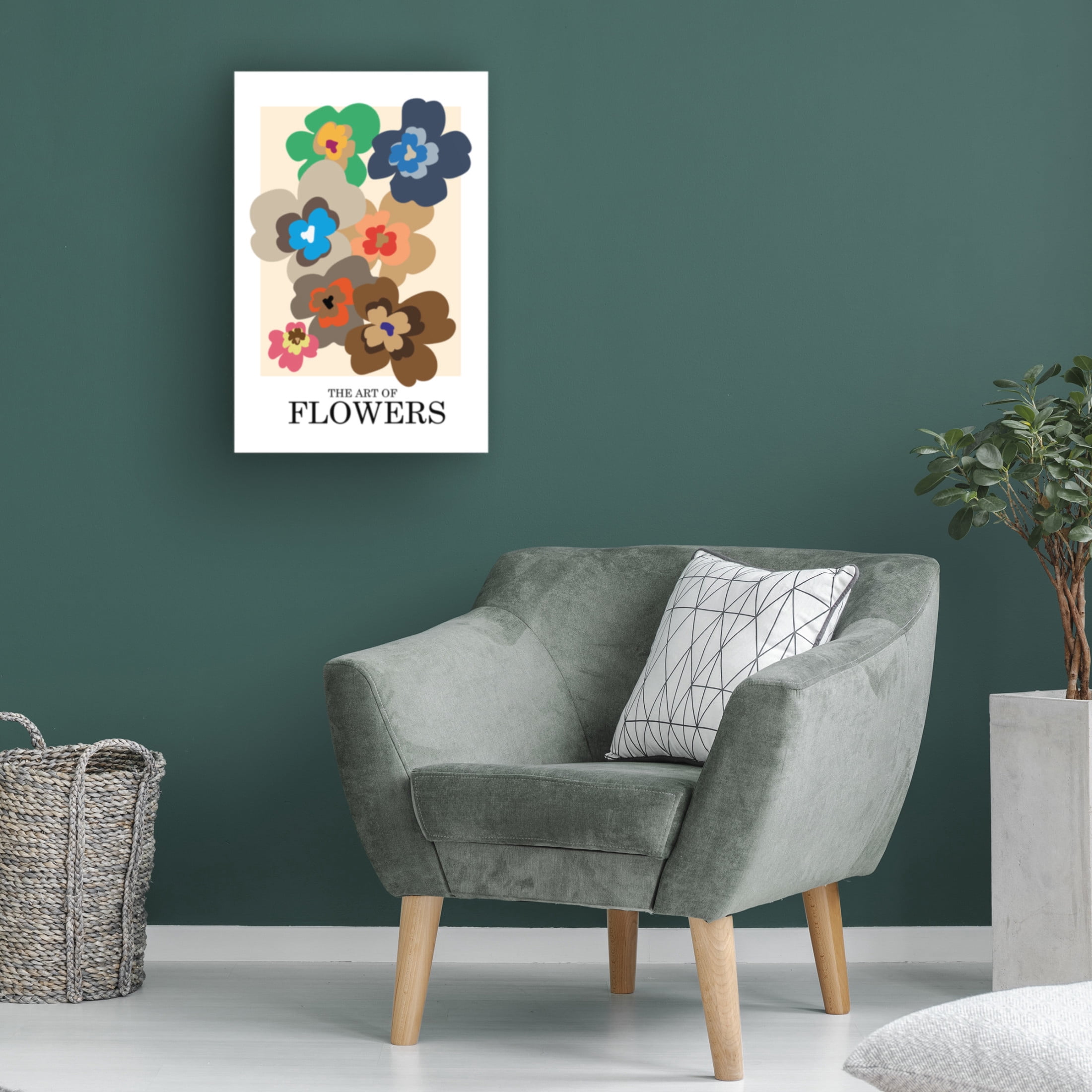 Trademark Fine Art Frances Collett The Art Of Flowers Pink Canvas Wall Art