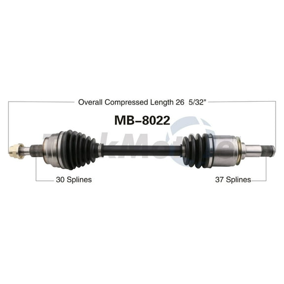 CV Axle Shaft Fits select: 2006-2011 MERCEDES-BENZ ML, 2007-2012 MERCEDES-BENZ GL