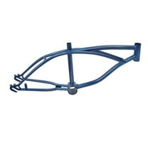 16" Lowrider Frame Metallic/Blue. Bike frame, bicycle frame, lowrider bike frame, lowrider bicycle frame