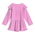 thumbnail image 5 of Gubotare Tween Clothes Adorable Girls' Top & Pants Set Slim Fit Pants Long Sleeve Sweatshirt School and Daily Wear Size 13-14 (Pink,13-14 Years), 5 of 7