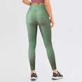 thumbnail image 3 of Gibobby Pantalones deportivos Pantalones de yoga para mujer Deportes Fitness Impreso Pantalones para correr Pantalones deportivos Pantalones de yoga Pantalones casuales de(Verde， L), 3 of 5