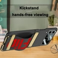 thumbnail image 5 of Compatible Hand Strap Case for Samsung Galaxy Z Flip 4 Wristband Case with Camera Screen Protector,Shockproof PU Leather Cover Protective Flip Phone Case for Samsung Flip 4 5g Case Stand Black, 5 of 12