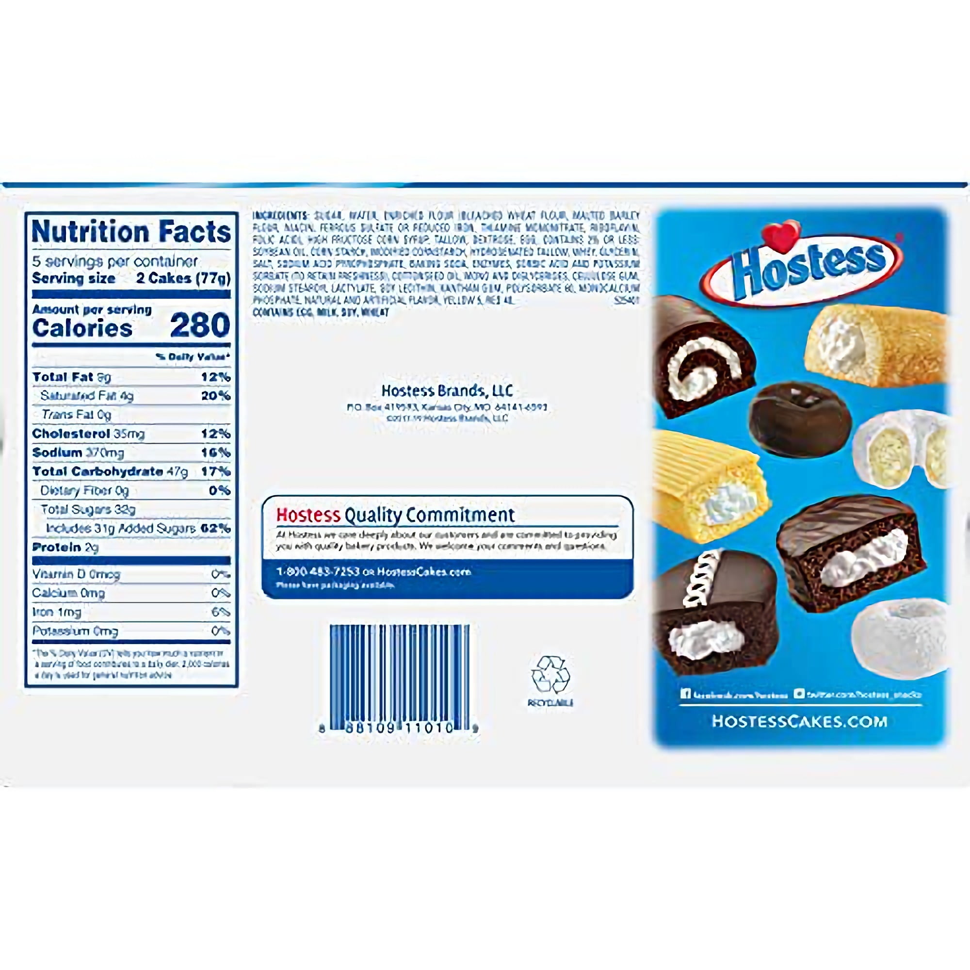 Hostess Twinkies | 13.58 Ounce Box | 10 Count | Pack of 2 (20 Total Twinkies)