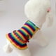 thumbnail image 5 of Faldas de rayas coloridas para perros pequeños, vestido tutú con estampado de cerezas y colores arcoíris para perros y gatos, chaleco de verano, 5 of 6