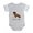 Heather Gray, variant on CafePress - FIN Dachshund Life Ball - Cute Infant Baby Football Bodysuit