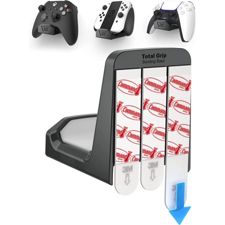 (1 Pack) Controller Wall Stand with Non-Slip Pad & Removable Adhesive for Xbox  PS5  PS4  and Nintendo –