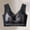 Black, variant on Bras for Women,Wireless Bras for Women,Womens Bras,Stretch Fabric,Breathable,Solid,Polyester,Blue,L