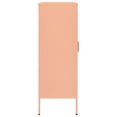 thumbnail image 3 of vidaXL Armoire de Rangement Rose 80x35x101,5 cm Acier, 3 of 5