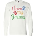 thumbnail image 3 of Inktastic I Love My Granny Long Sleeve T-Shirt, 3 of 5