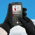 thumbnail image 5 of Guantes de nieve para esquí Invierno Cálido Thinsulate Pantalla táctil impermeable Viento a prueba de viento al aire libre - Negro1025, 5 of 5