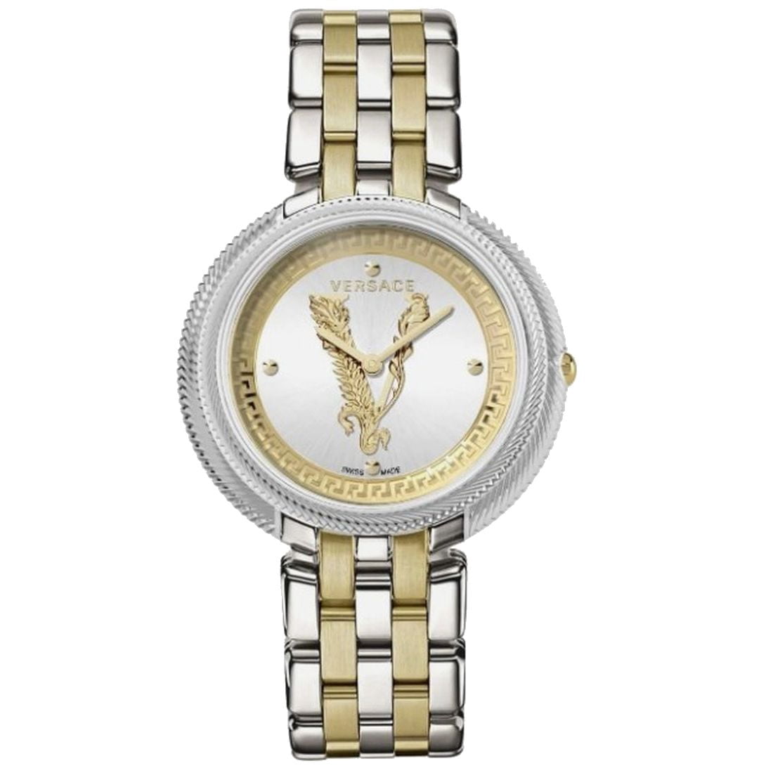 Versace V-Icon Quartz White Dial Ladies Watch VEUCA0724 