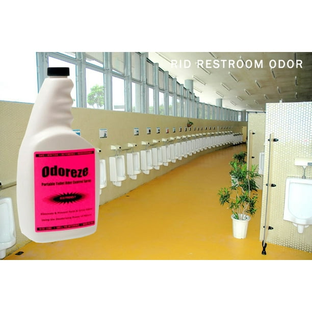 ODOREZE Natural Portable Toilet Odor Eliminator Makes 64 Gallons to Stop Outhouse Stink
