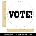 thumbnail image 2 of Vote Election Self-Inking Rubber Stamp Ink Stamper - Black Ink - Small 3/4 Inch, 2 of 7