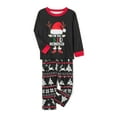 thumbnail image 3 of Meihuid Matching Family Pajamas Sets Long Sleeve Christmas Reindeer Plaid Pjs Striped Women Holiday Sleepwear Homewear, 3 of 10