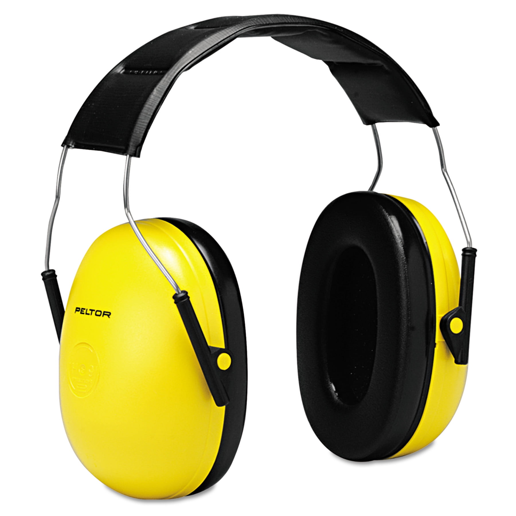 3M Optime 98 H9A Earmuffs, 25 dB NRR, Yellow/Black MMMH9A