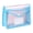 Blue-E, variant on Plastic Expanding File Folder, Envelope Folders for Documents,Waterproof Transparent File Pouch with Snap Closure & Label Pocket Assorted Colors for School Office Organization