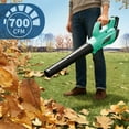 thumbnail image 4 of Brushless Cordless Leaf Blower - 750CFM & 250MPH, Electric Leaf Blower w/4.0Ah Battery, 20V Blowers Cordless, Lightweight Battery Blowers for Lawn, Patio, Yard, Garden, Outdoor, 4 of 6