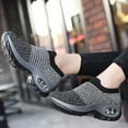 thumbnail image 4 of CHICVOMEY Women Slip On Sneakers Orthopedic Walking Shoes for Women Comfort Sneakers with Arch Support Air Cushion Sole for Running & Travel, 4 of 8