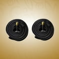 thumbnail image 2 of Jiandong Inner Tube 2Pcs Bike Inner Tube Rubber Tire Repair for MTB Cycling(35.43X1.77X0.39Inch), 2 of 10
