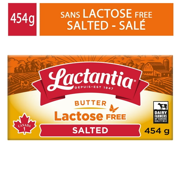 Lactantia Beurre Sans Lactose Salé 454g