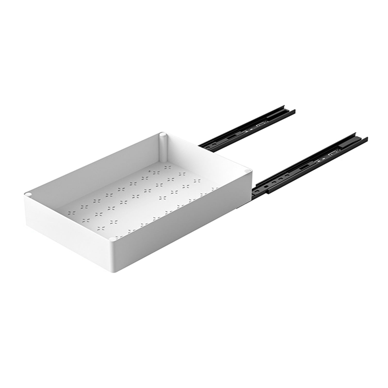 Stackable Slide Out Cabinet Baskets Sturdy Kitchen Dishes Storage Drawer Organizers Practical Pull Out Holder Rack