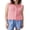 Pink, variant on Pudcoco Women Knitted Tank Tops Casual Summer Solid Color Button Front Basic Vest Sleeveless Shirt Aesthetic Clothes