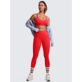 thumbnail image 3 of Top Deportivo CRZ YOGA Butterluxe Cuello en V Sin Aros Rojo M, 3 of 5