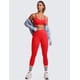 thumbnail image 3 of Top Deportivo CRZ YOGA Butterluxe Cuello en V Sin Aros Rojo M, 3 of 5